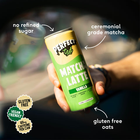 Vanilla Oat Matcha Latte